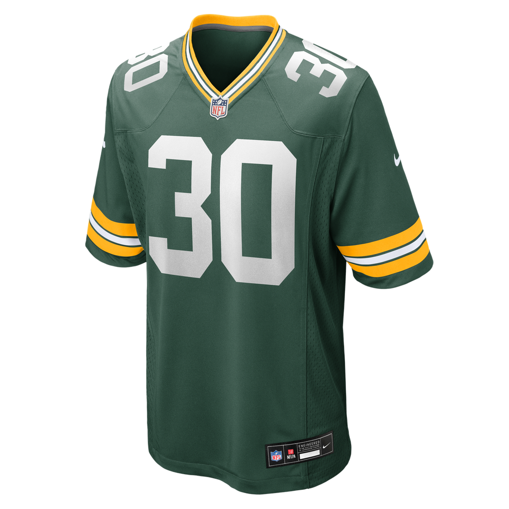 Men's Nike Green Bay Packers Chris Brooks Green Team Game NFL Jersey