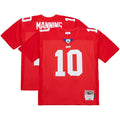 Men's Big & Tall Mitchell & Ness New York Giants Eli Manning Red 2004 Team Legacy Retired Player NFL Jersey