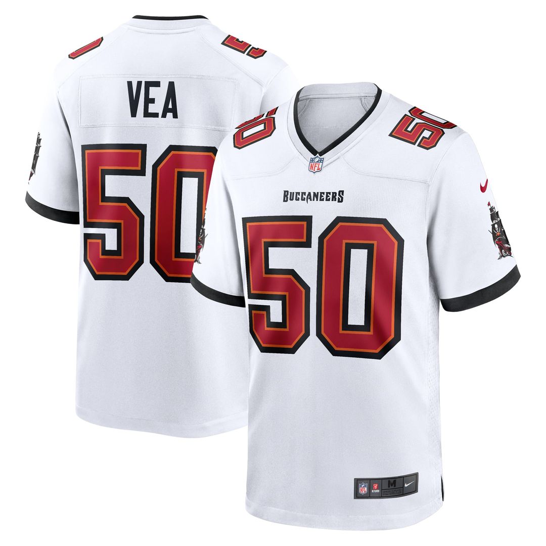 Men's Nike Tampa Bay Buccaneers Vita Vea Red Game NFL Jersey