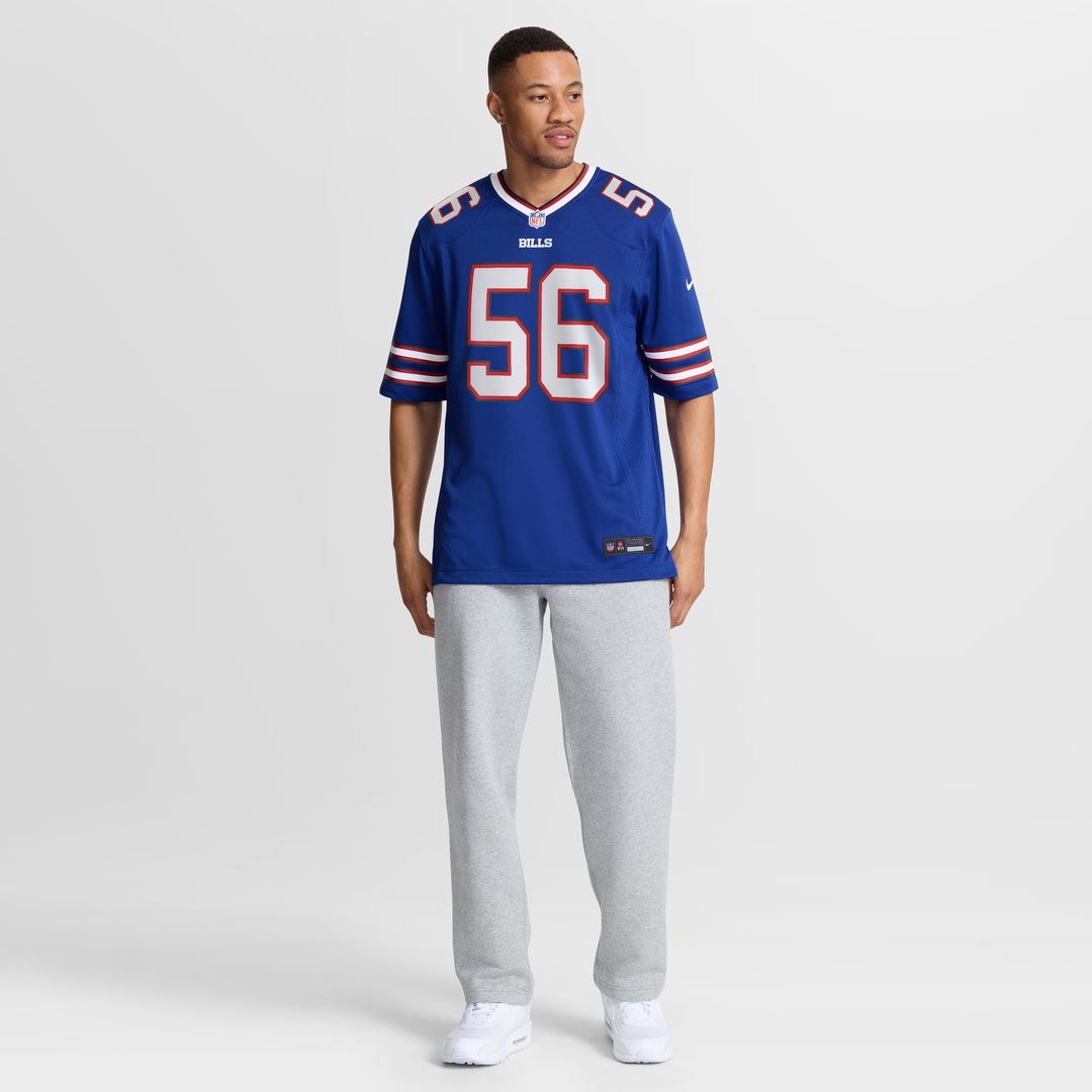 Men's Nike Buffalo Bills Javon Solomon Royal Game NFL Jersey