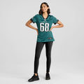 Women's Nike Philadelphia Eagles Jordan Mailata Midnight Green Team Game NFL Jersey