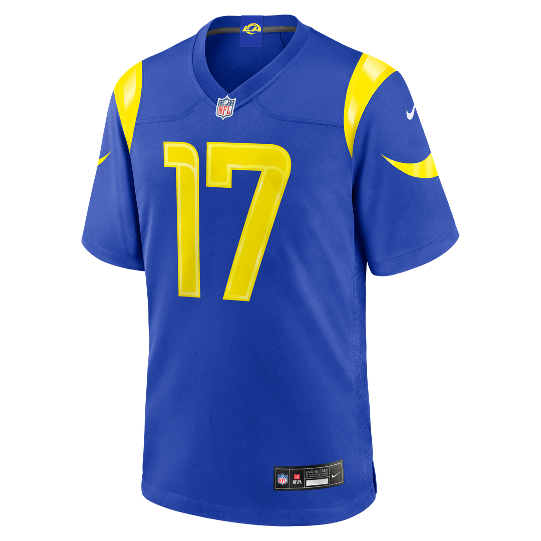 Men's Nike Los Angeles Rams Davante Adams Royal Team Game Player NFL Jersey