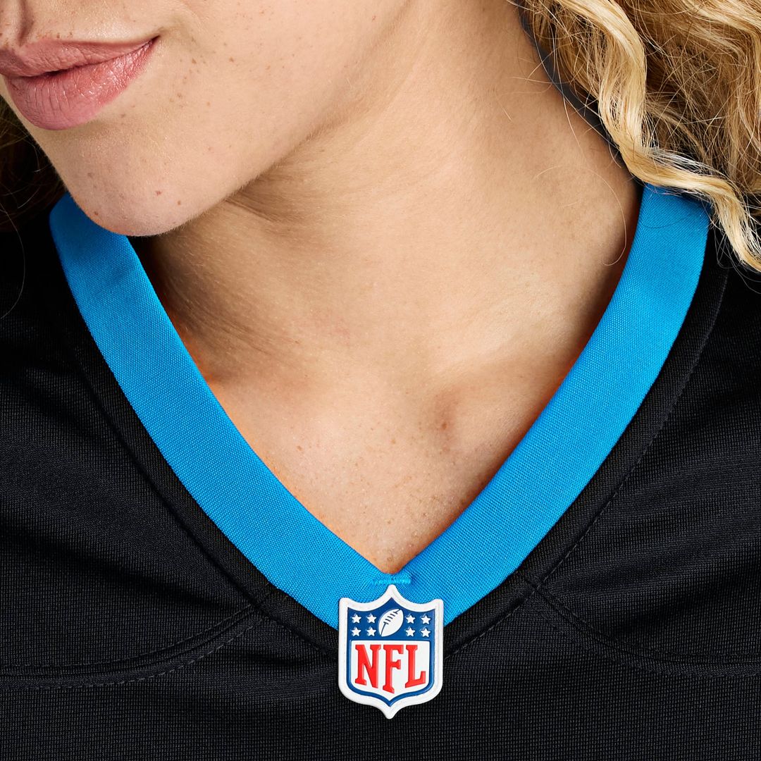Women's Nike Carolina Panthers Number 1 Bride Black Game NFL Jersey