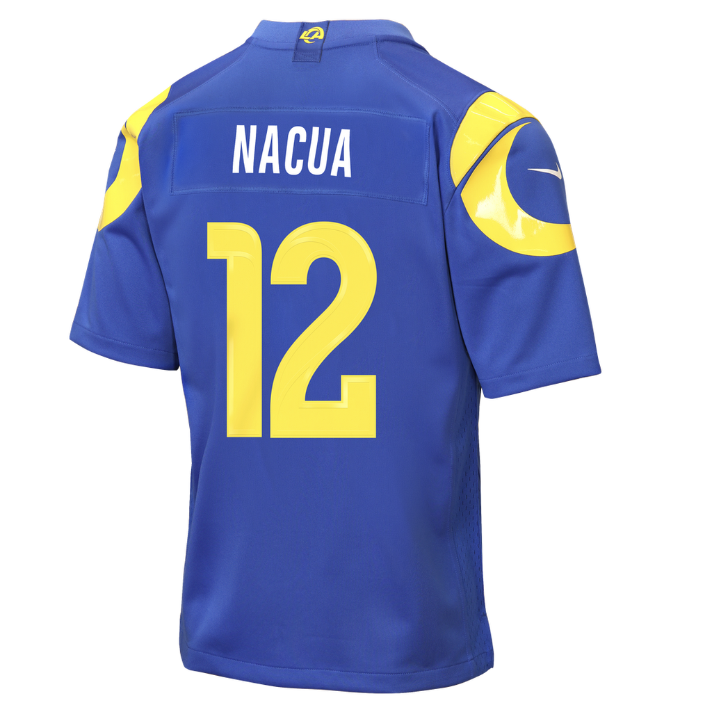 Youth Nike Los Angeles Rams Puka Nacua Royal Game NFL Jersey