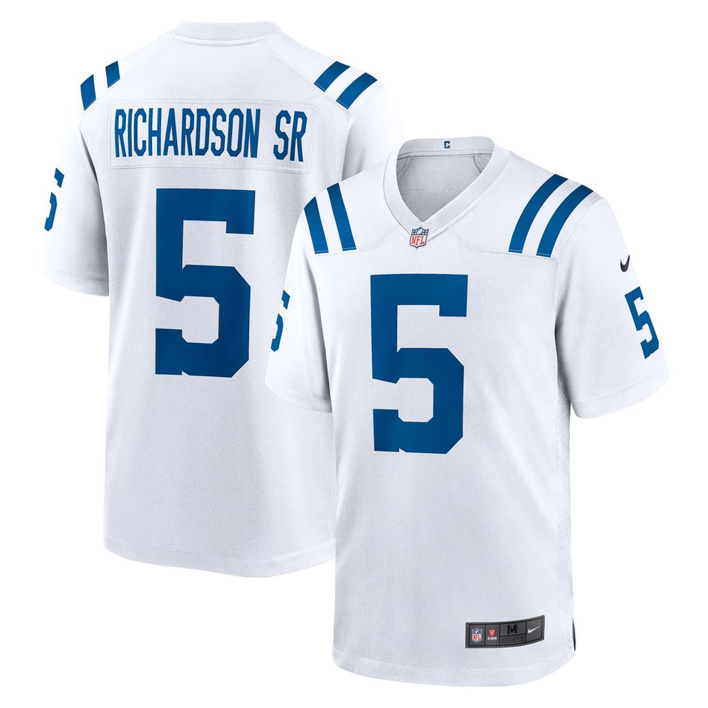 Men's Nike Indianapolis Colts Anthony Richardson Sr. White Game NFL Jersey