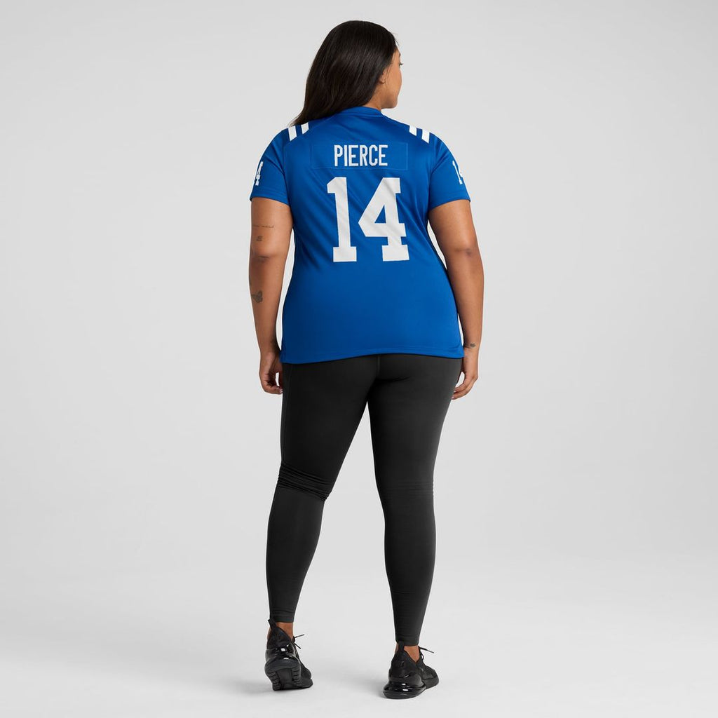 Women's Nike Indianapolis Colts Alec Pierce Royal Player Game NFL Jersey