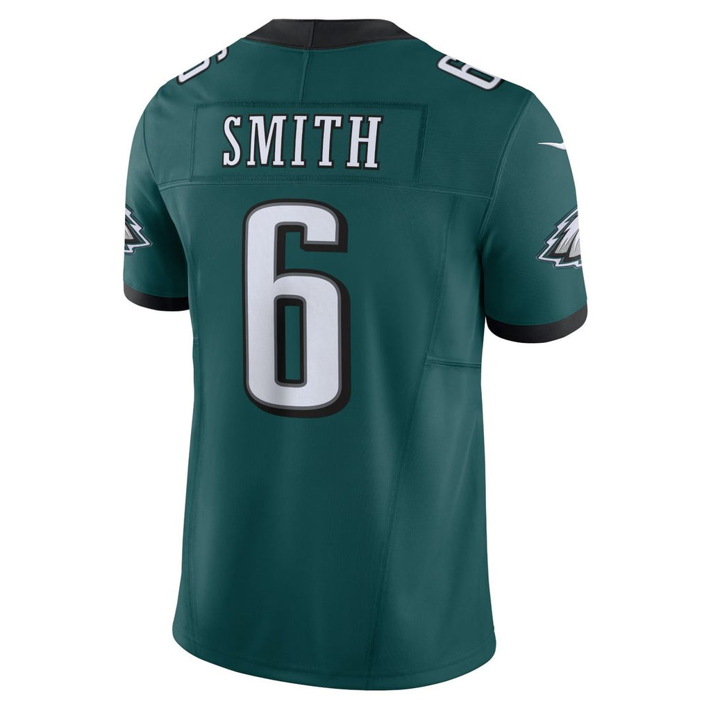 Men's Nike Philadelphia Eagles DeVonta Smith Green Vapor F.U.S.E. Limited NFL Jersey