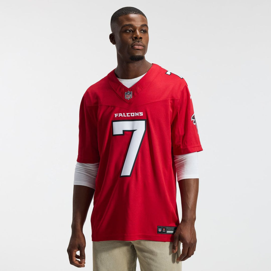 Men's Nike Atlanta Falcons Bijan Robinson Red Vapor F.U.S.E. Stitched Limited NFL Jersey