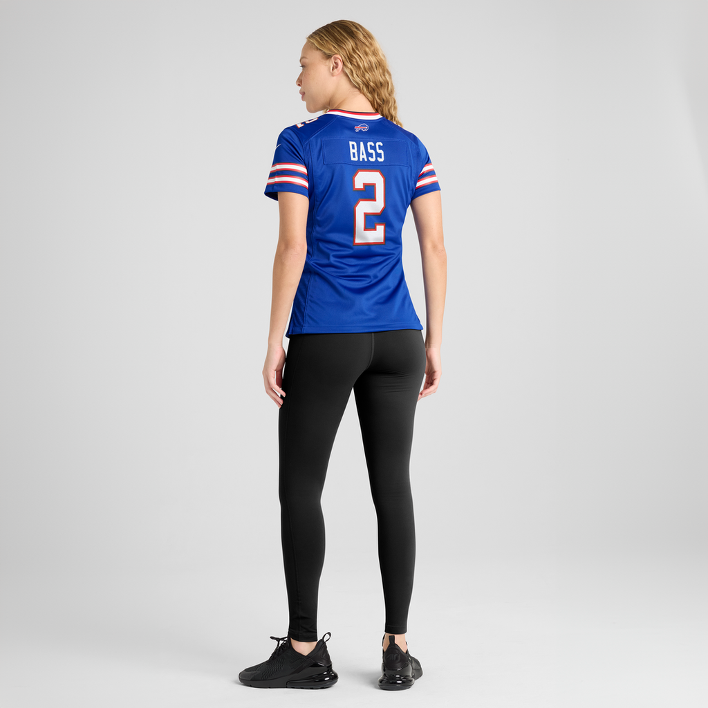 Women's Nike Buffalo Bills Tyler Bass Royal Game NFL Jersey