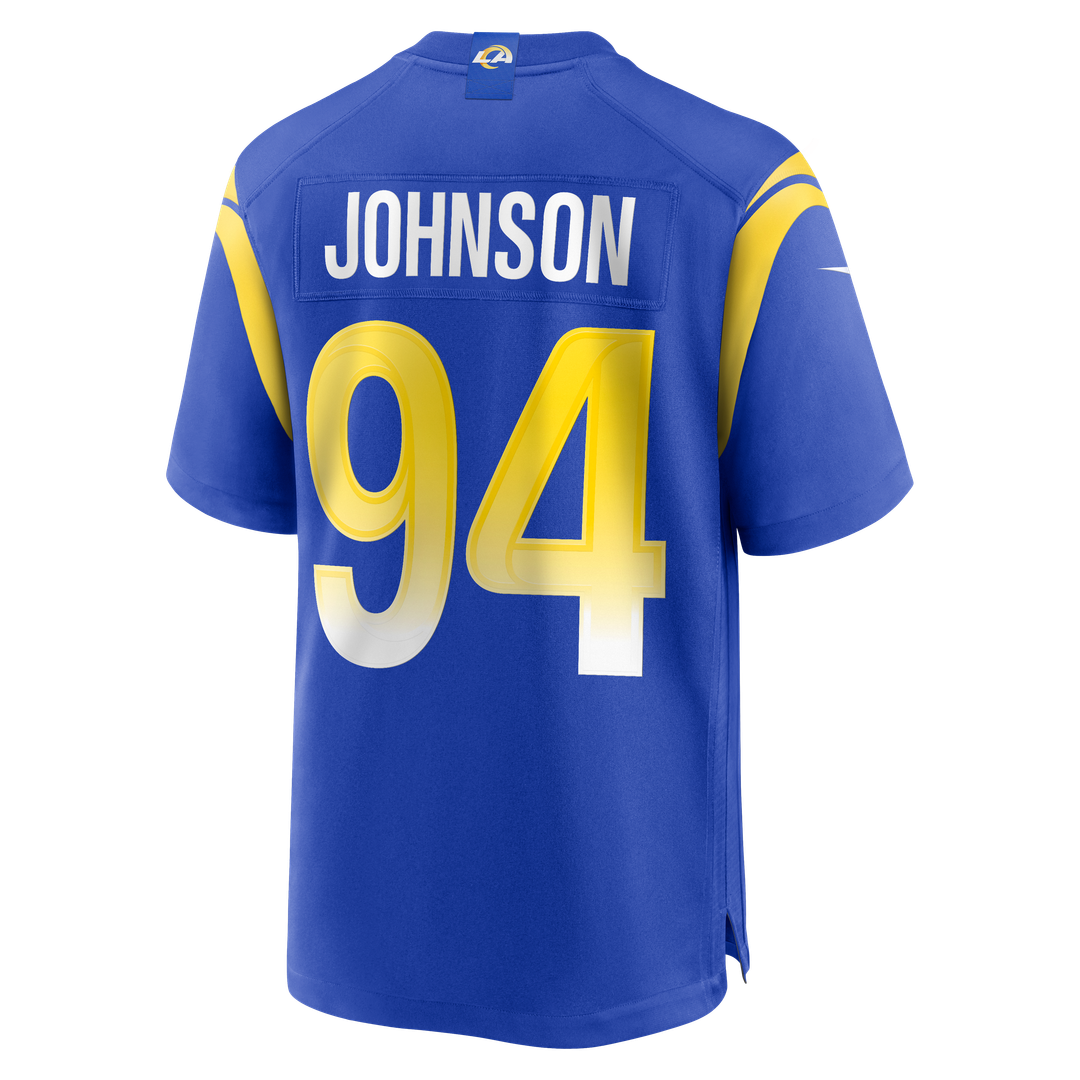 Men's Nike Los Angeles Rams Desjuan Johnson Royal Home Game NFL Jersey