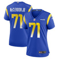 Women's Nike Los Angeles Rams Warren McClendon Jr. Royal Team Game NFL Jersey