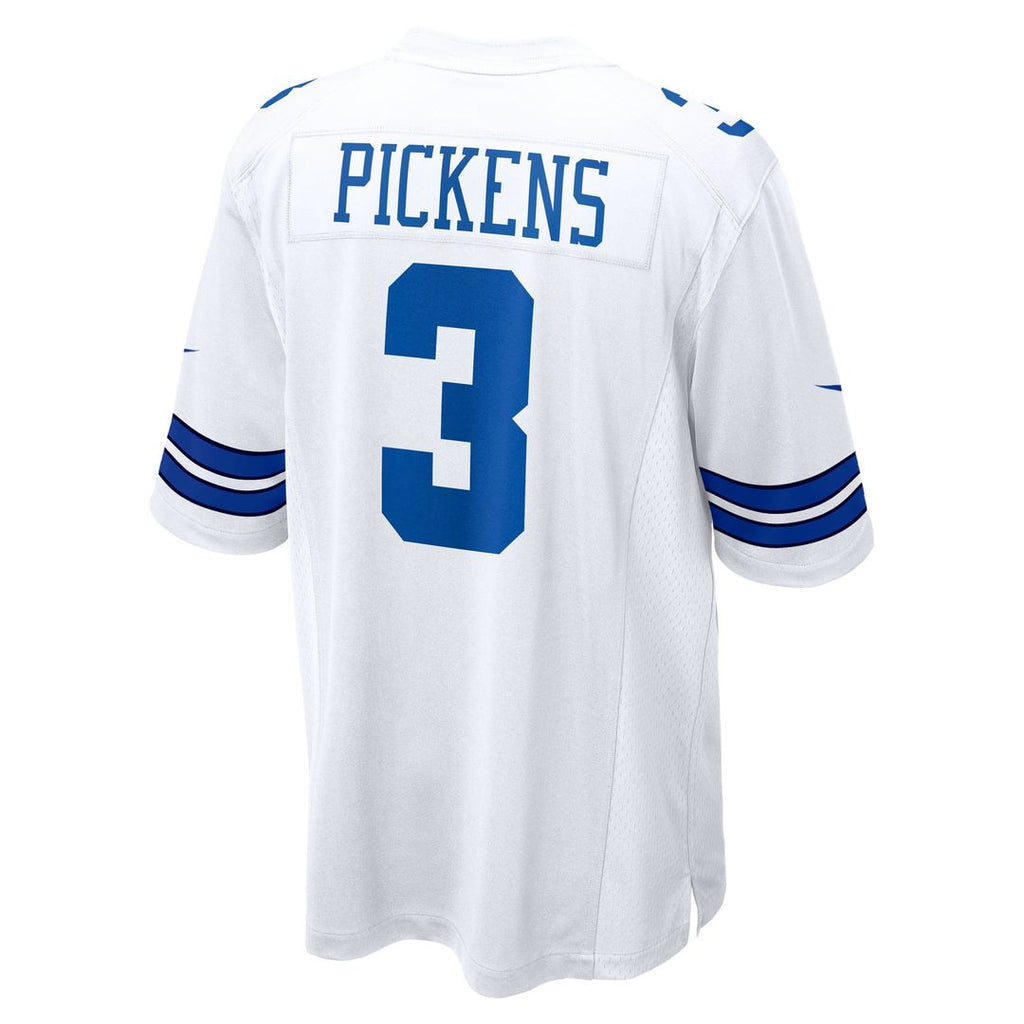 Men's Nike Dallas Cowboys George Pickens Navy Game NFL Jersey