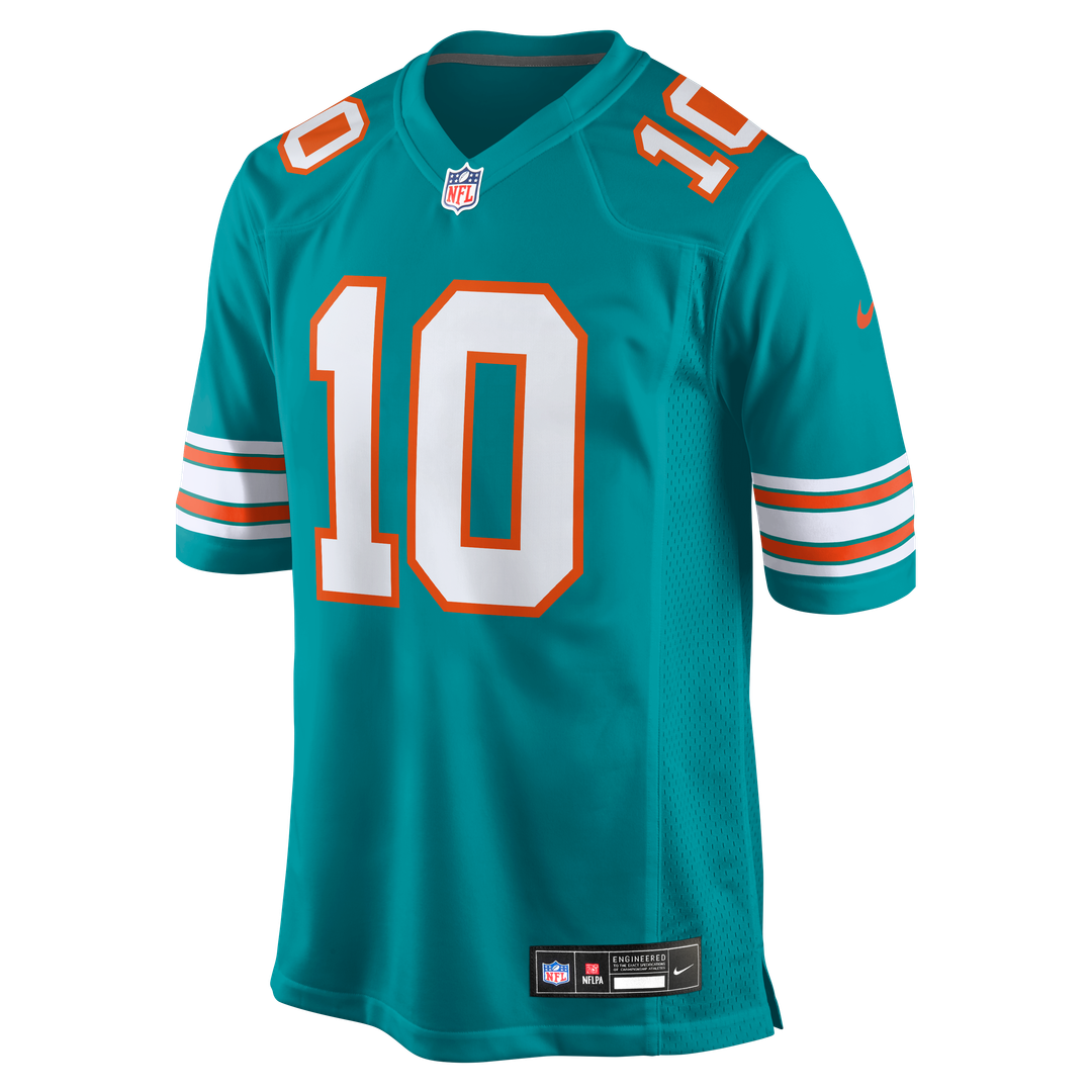 Men's Nike Miami Dolphins Jacob Rodriguez Aqua Alternate Game NFL Jersey