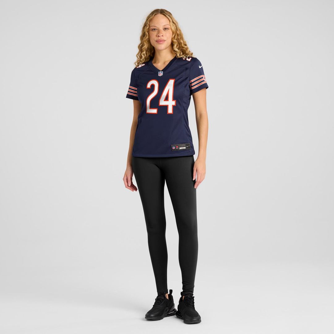 Women's Nike Chicago Bears Malik Muhammad Navy Team Game NFL Jersey
