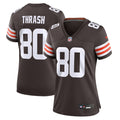 Women's Nike Cleveland Browns Jamari Thrash Brown Game NFL Jersey