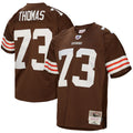 Men's Mitchell & Ness Cleveland Browns Joe Thomas Brown Legacy Replica NFL Jersey