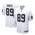 Men's Nike Las Vegas Raiders Brock Bowers White Game NFL Jersey