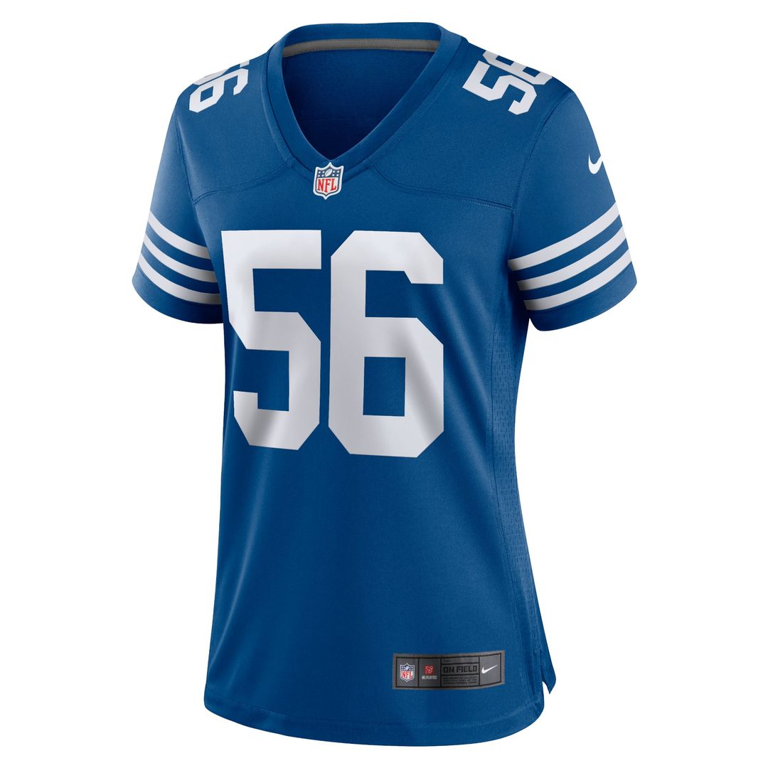 Women's Nike Indianapolis Colts Quenton Nelson Royal Alternate Game NFL Jersey