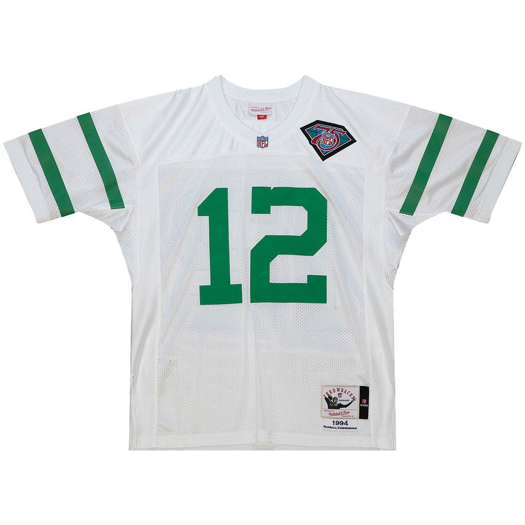 Men's Mitchell & Ness Philadelphia Eagles Randall Cunningham Green 1992 Authentic Throwback Retired Player NFL Jersey