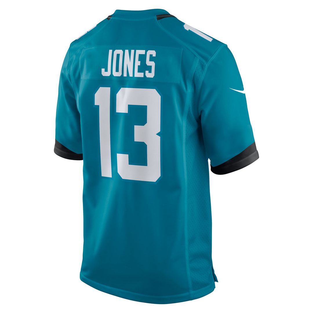 Men's Nike Jacksonville Jaguars Tim Jones Teal Team Game NFL Jersey