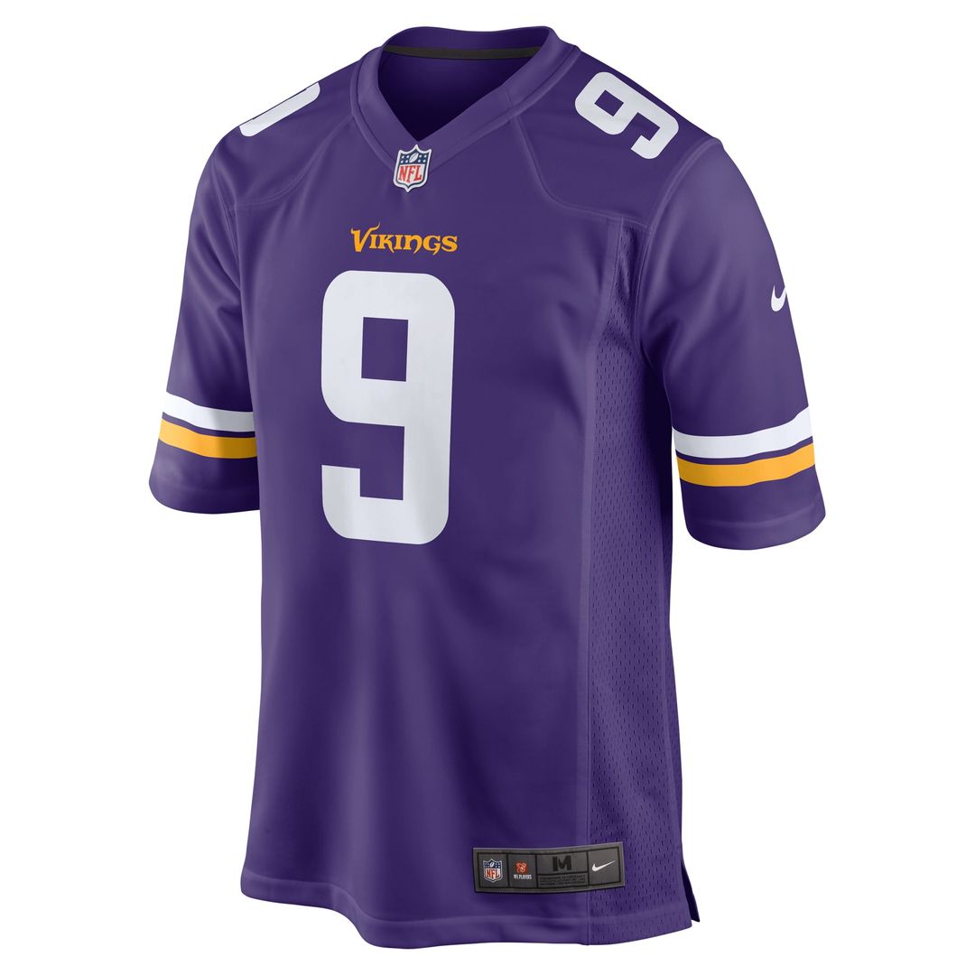 Men's Nike Minnesota Vikings J.J. McCarthy Purple Player Game NFL Jersey