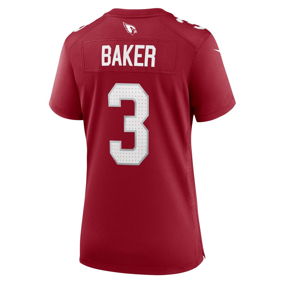 Women's Nike Arizona Cardinals Budda Baker Cardinal Team Game NFL Jersey