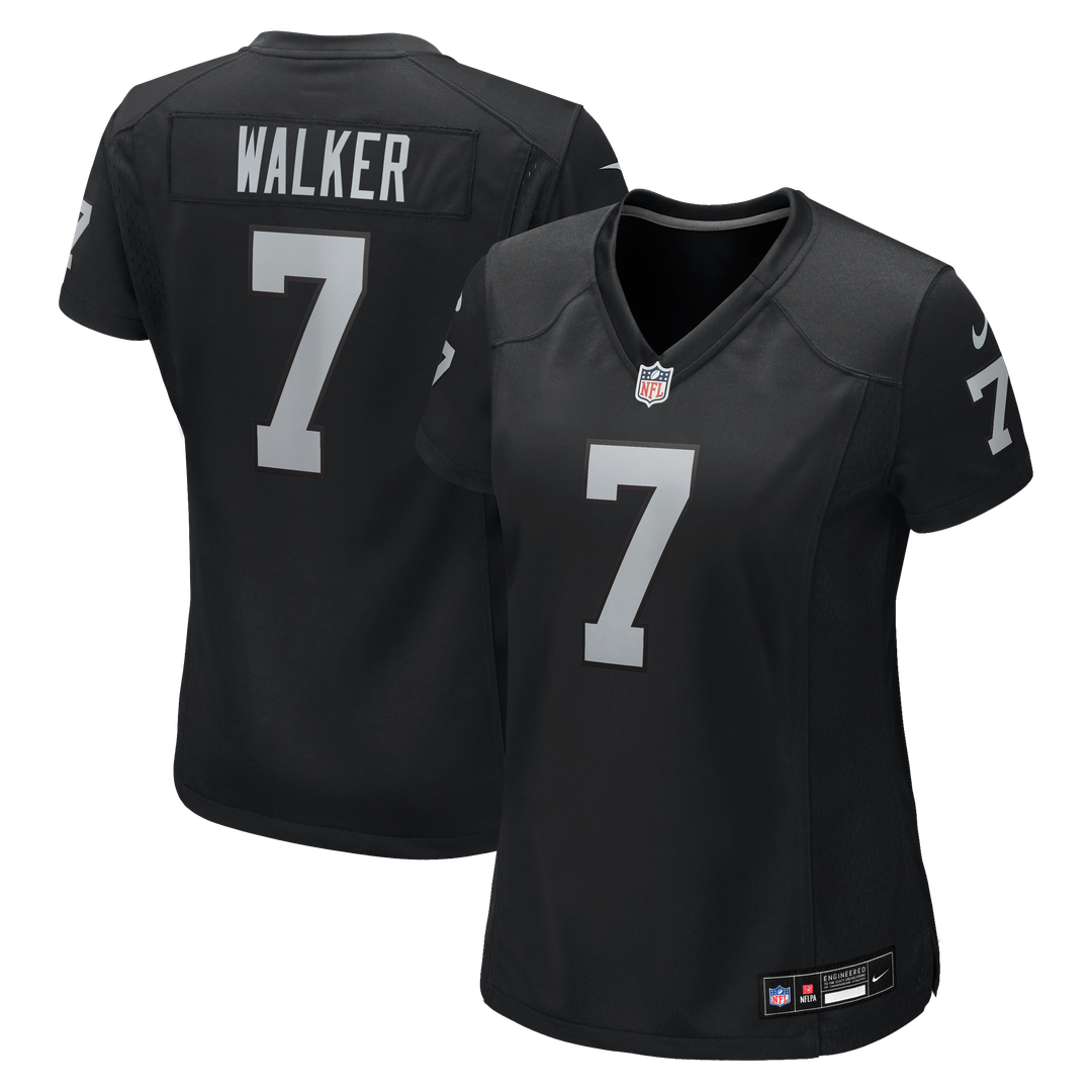 Women's Nike Las Vegas Raiders Quay Walker Black Team Game NFL Jersey