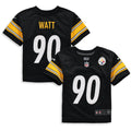 Toddler Nike Pittsburgh Steelers T.J. Watt Black Game NFL Jersey