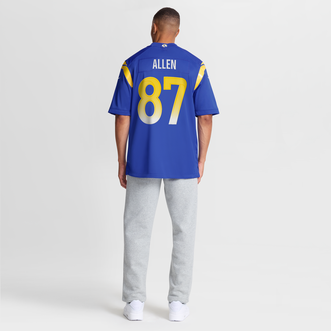 Men's Nike Los Angeles Rams Davis Allen Royal Home Game NFL Jersey