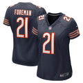 Women's Nike Chicago Bears D'Onta Foreman Navy Game NFL Jersey