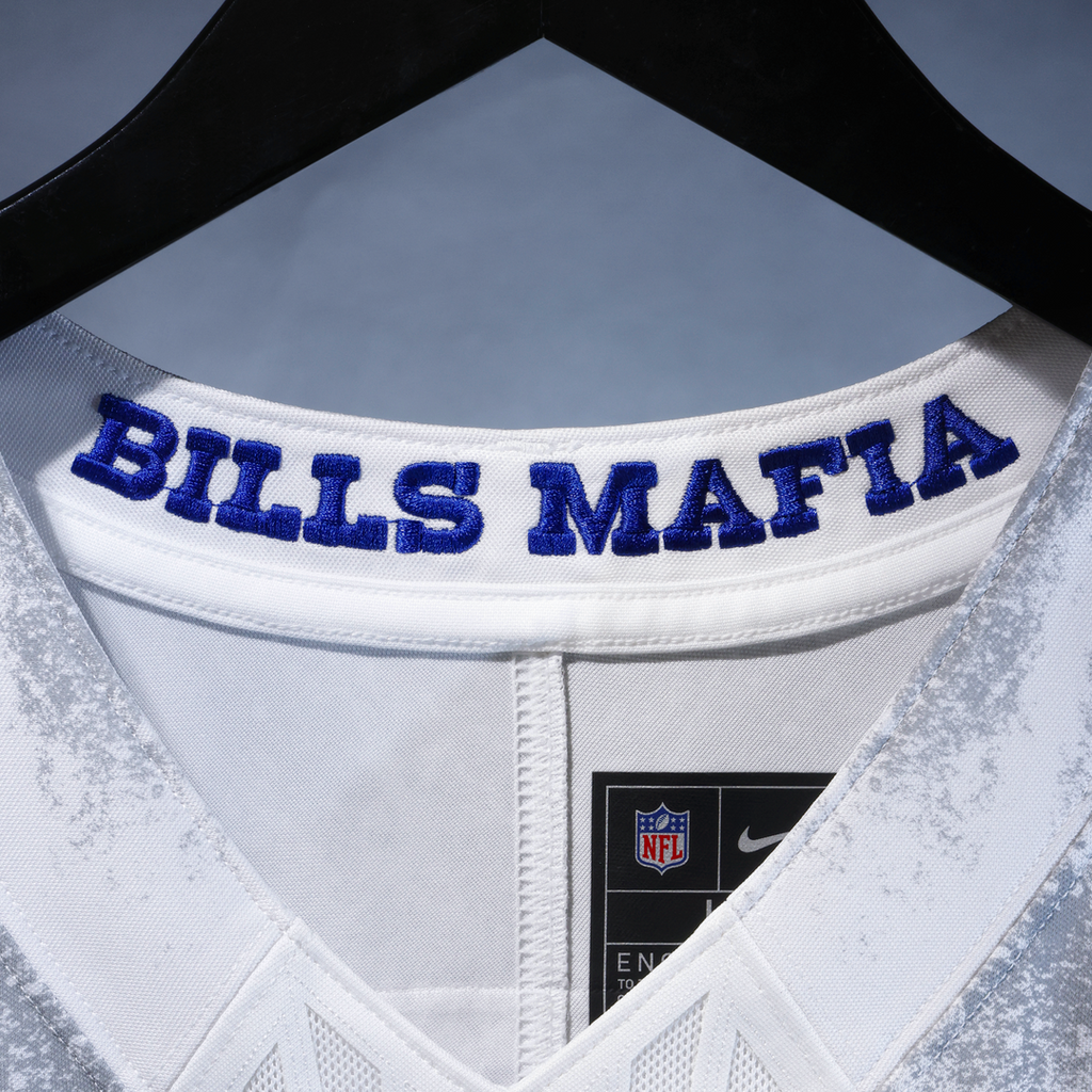 Men's Nike Buffalo Bills Matt Milano White 2025 Rivalries Collection Stitched Limited NFL Jersey