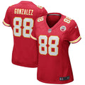 Women's Nike Kansas City Chiefs Tony Gonzalez Red Game Retired Player NFL Jersey