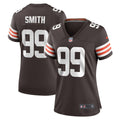 Women's Nike Cleveland Browns Za'Darius Smith Brown Team Game NFL Jersey