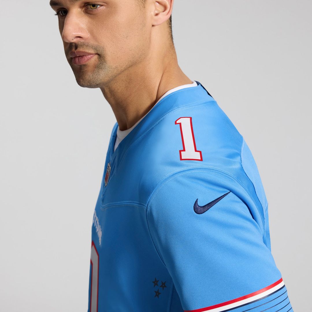 Men's Nike Tennessee Titans Cameron Ward White Vapor F.U.S.E. Stitched Limited NFL Jersey