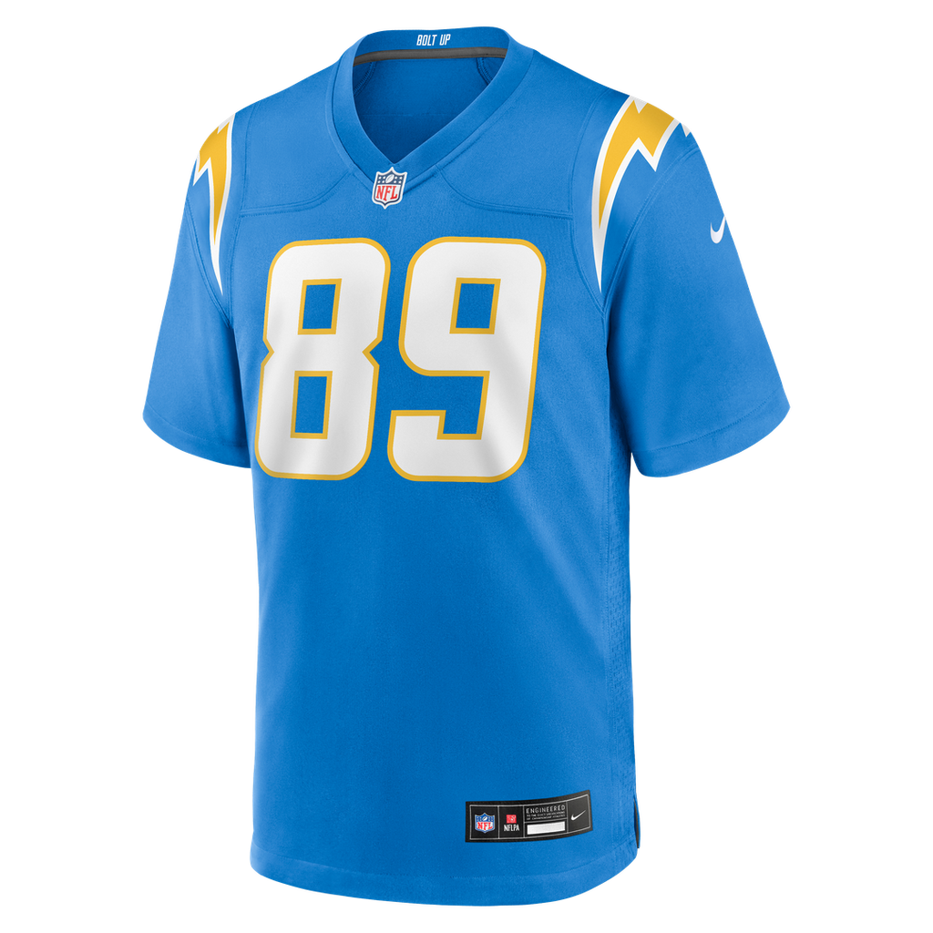 Men's Nike Los Angeles Chargers Wes Chandler Powder Blue Retired Player NFL Jersey