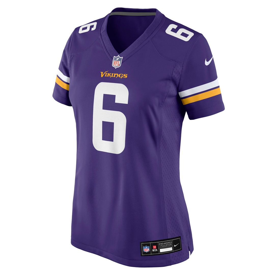 Women's Nike Minnesota Vikings Dwight McGlothern Purple Team Game NFL Jersey