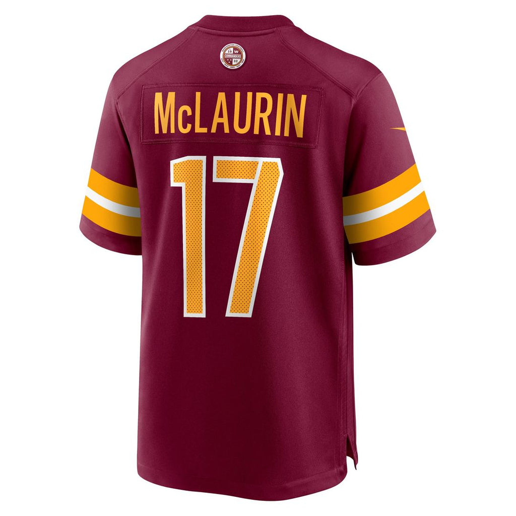 Men's Nike Washington Commanders Terry McLaurin White Game NFL Jersey