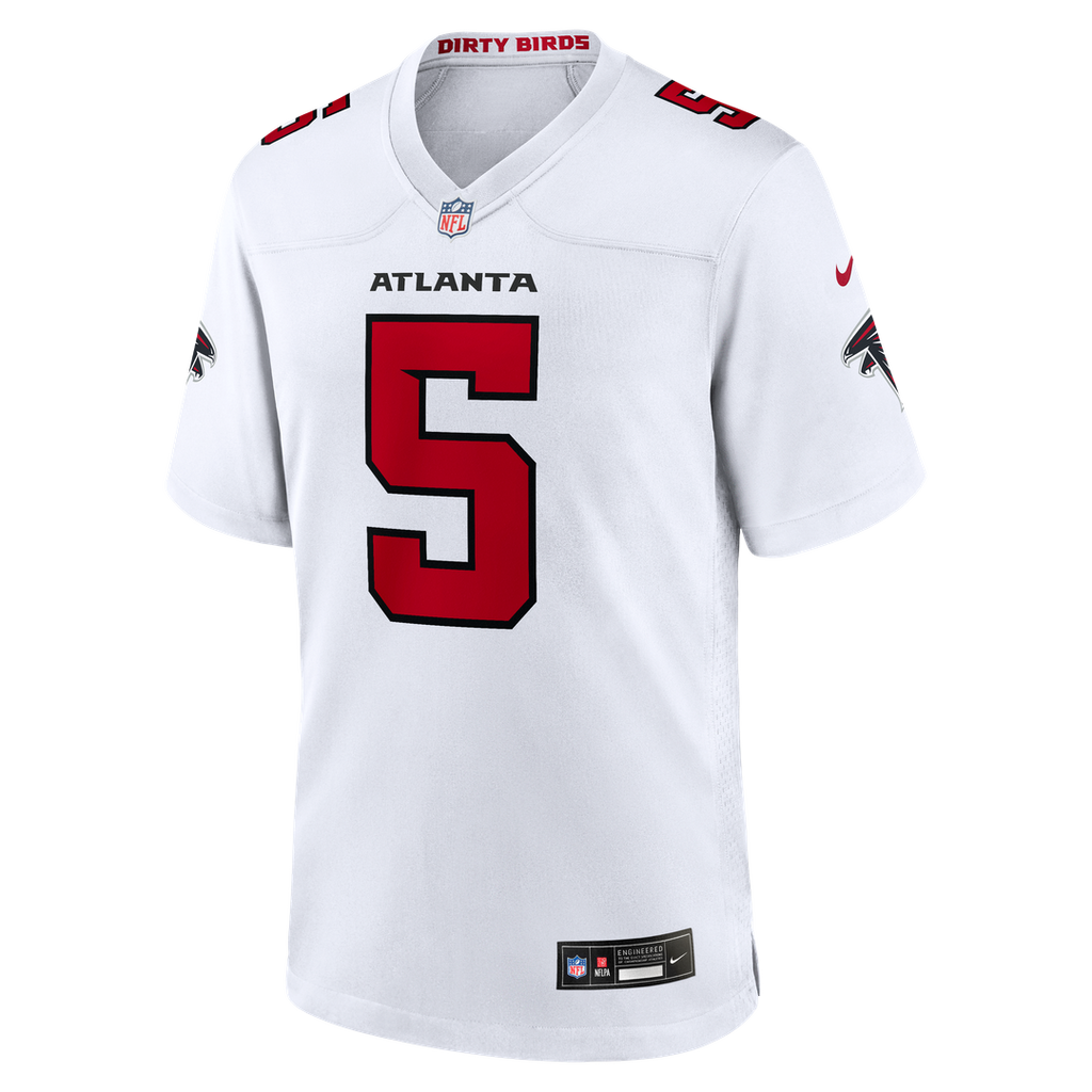 Men's Nike Atlanta Falcons Drake London Red Game NFL Jersey