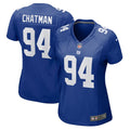 Women's Nike New York Giants Elijah Chatman Royal Game NFL Jersey