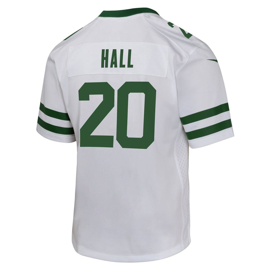 Youth Nike New York Jets Breece Hall Green Game NFL Jersey