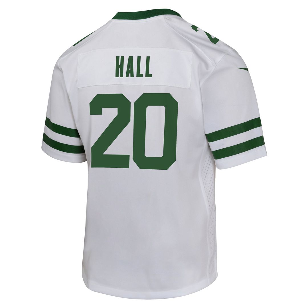 Youth Nike New York Jets Breece Hall Green Game NFL Jersey