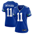 Women's Nike Seattle Seahawks Jaxon Smith-Njigba Royal Throwback Player Game NFL Jersey