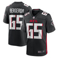 Men's Nike Atlanta Falcons Matthew Bergeron Black Team Game NFL Jersey