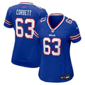 Women's Nike Buffalo Bills Austin Corbett Royal Team Game NFL Jersey