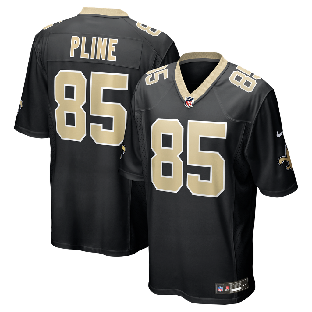 Men's Nike New Orleans Saints Mason Pline Black Team Game NFL Jersey