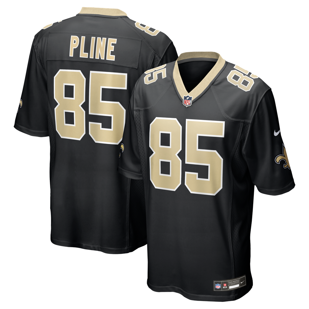 Men's Nike New Orleans Saints Mason Pline Black Team Game NFL Jersey