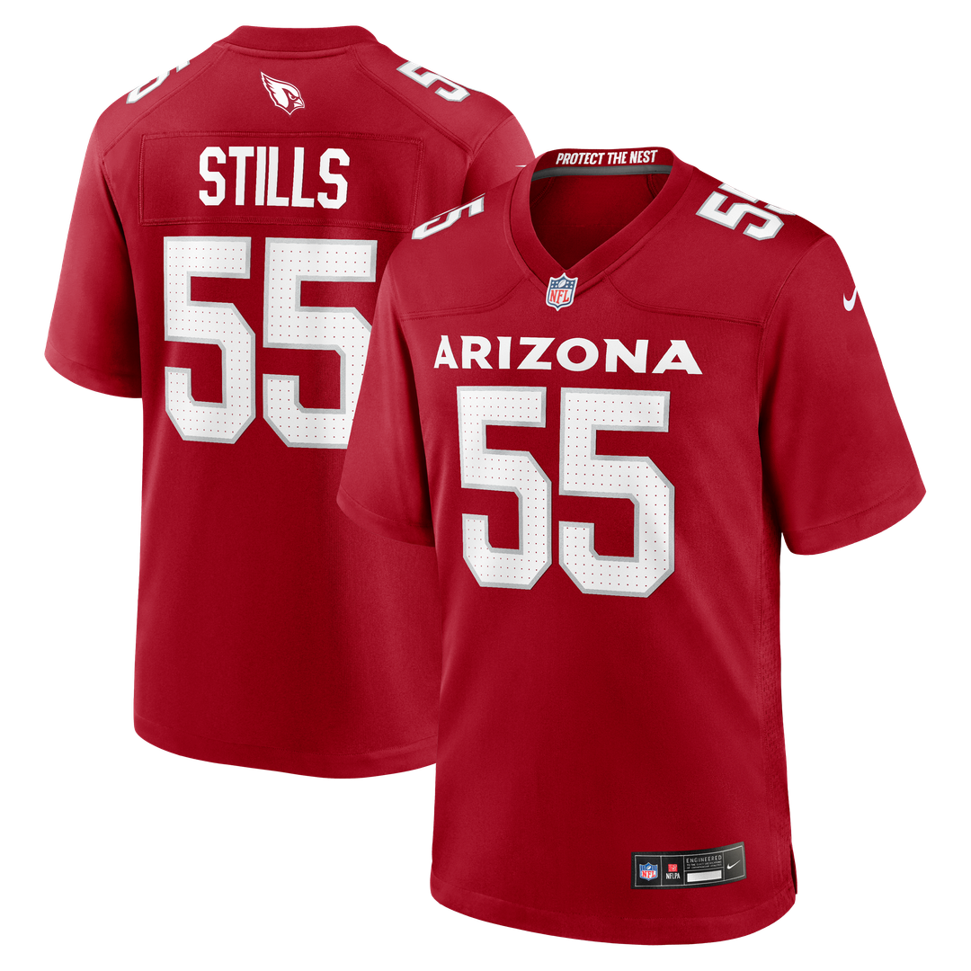 Men's Nike Arizona Cardinals Dante Stills Cardinal Team Game NFL Jersey