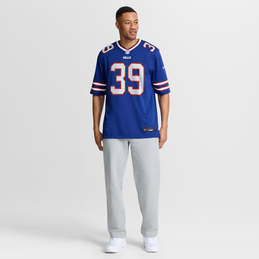 Men's Nike Buffalo Bills Tommy Doman Royal Team Game NFL Jersey