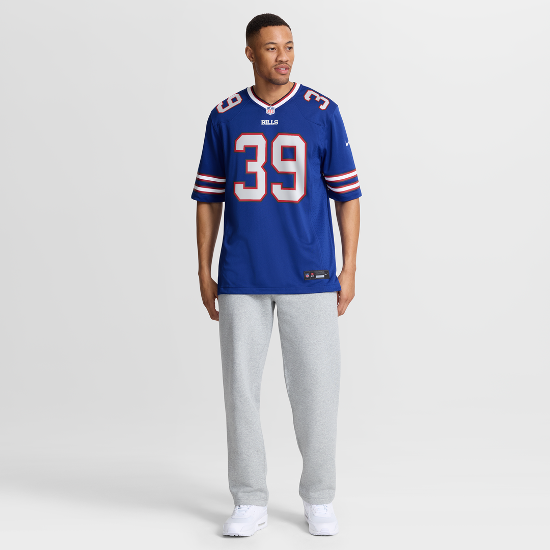 Men's Nike Buffalo Bills Tommy Doman Royal Team Game NFL Jersey