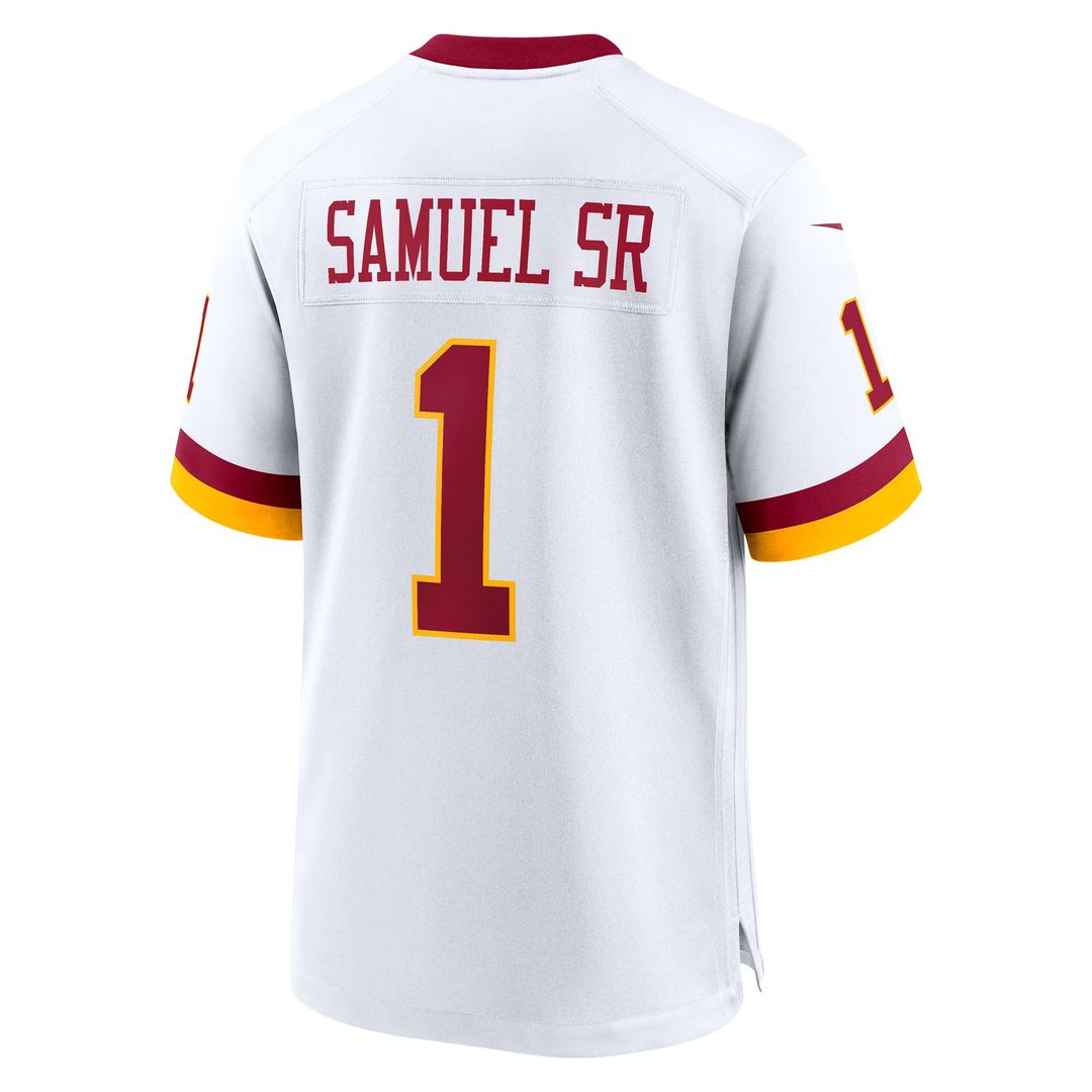 Men's Nike Washington Commanders Deebo Samuel Sr White Game Super Bowl Era NFL Jersey